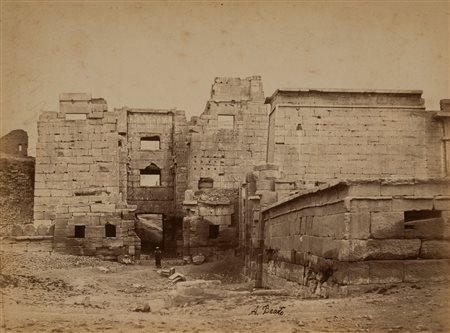 Antonio Beato (1825 - 1905)  - Tebe, Egitto, 1870s