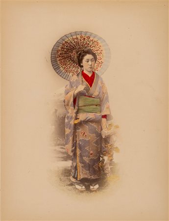 Kimbei Kusakabe (attribuito a) (1841 - 1934)  - Senza titolo, 1880s/1900s