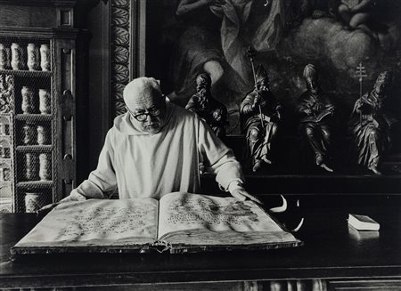 Pepi Merisio (1931 - 2021)  - Senza titolo (Frate), 1960s