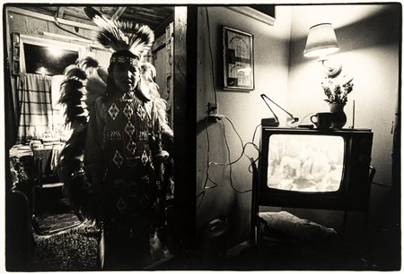 Antonia Mulas (1939 - 2014)  - Senza titolo (Bambino indiano, Sud Dakota), 1973