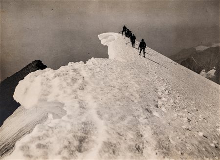 Gustave Oddoux (attribuito a) (1869 - 1964)  - Senza titolo (Montagna), 1950s