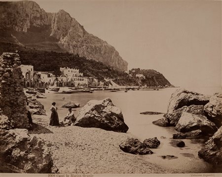Pasquale e Achille Esposito (Act 1870 - 1890 - 1900)  - Capri la Marina Grande, 1870s
