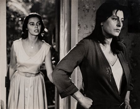 Sanford Roth (1906 - 1962)  - Anna Magnani e Marisa Pavan in "La Rosa tatuata", 1955