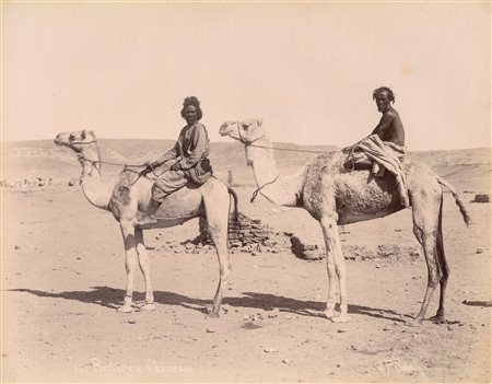 Pascal Sébah (1823 - 1886)  - Bicharis à Ghameaux, 1860s/1880s