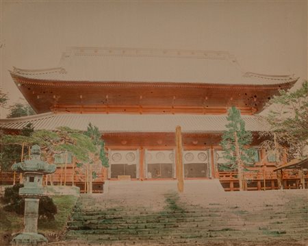 Yokoama (scuola di) (XIX sec. XX sec.)  - Tempio a Nikko, 1880s/1900s
