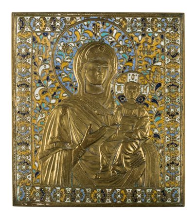  Icona raffigurante la Madonna di Smolensk - XIX secolo