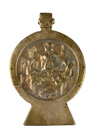  Icona pettorale raffigurante l'allegoria della Trinità - XIX secolo 