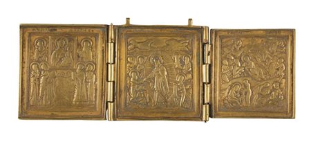  Trittico da viaggio - XIX secolo 