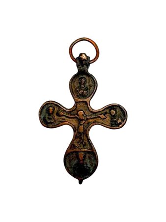  Croce pettorale raffigurante la Crocifissione - XVIII secolo