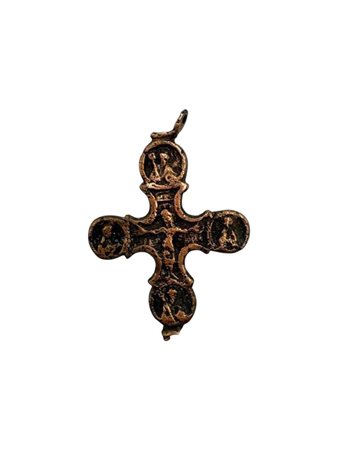  Croce pettorale raffigurante la Crocifissione - XVIII secolo