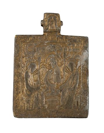  Icona pettorale raffigurante l'allegoria della Trinità - XVIII secolo