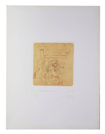 Piero Guccione, Partenza