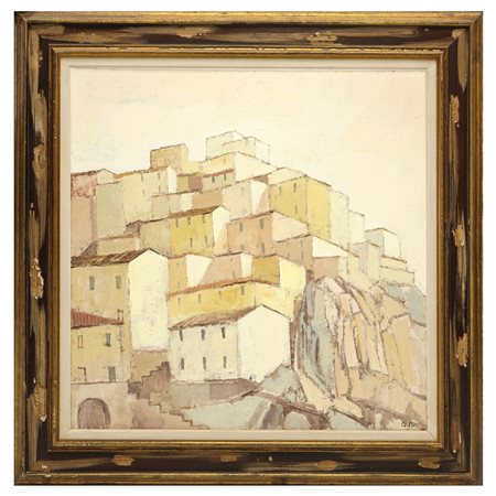 Paolo Caponi (Pisa  1957)  - Paese delle cinque terre, 2001