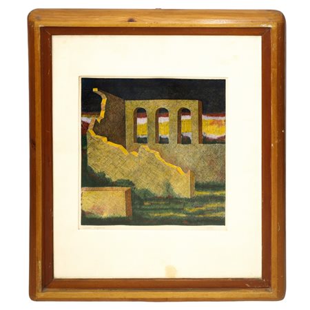 Eliseo  Laganà - Scorcio architettonico