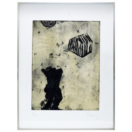 Raymundo Sesma - Figura e casa, 20° secolo