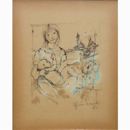 Franco Miccoli - Maternità, 1982