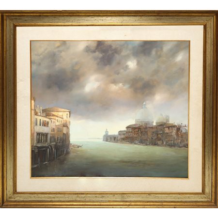 Bruno Guaitamacchi (1931 - 2005)  - Paesaggio lagunare di Venezia