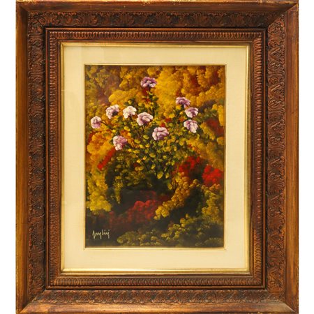 Edoardo Puglisi - Fiori, 20° secolo
