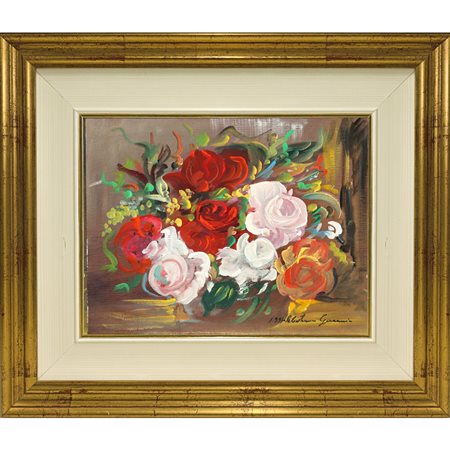 Sebastiano Guarnaccia - Natura morta di fiori