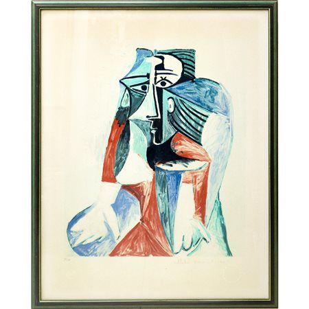 Pablo Picasso (after) (1881 - 1973)  - Femme assise