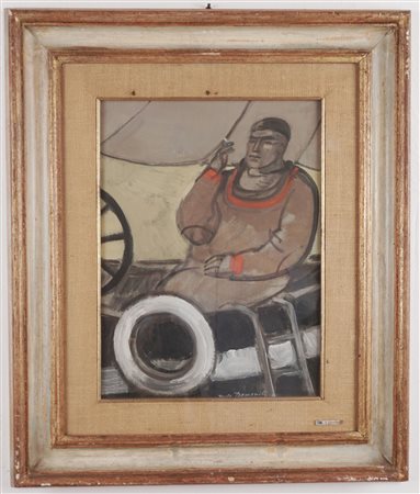 Beppe Domenici (Viareggio 1924 - 2008)  - Il palombaro