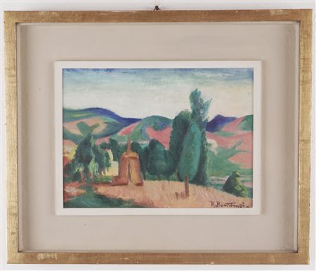 Renato Bontempi (1896 - 1988)  - Campagna d'Abruzzo