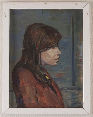 Carlo Varese (Milano 1903 - Zibido San Giacomo 1977)  - Figurina nella strada
