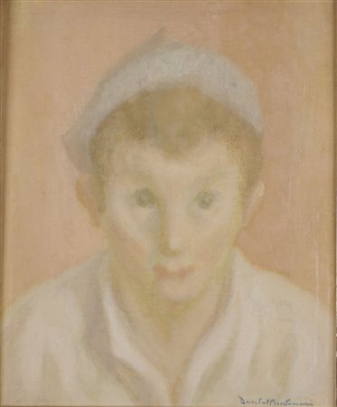 Dante Montanari (Porto Sant'elpidio 1896 - Milano 1989)  - Figura di ragazzo