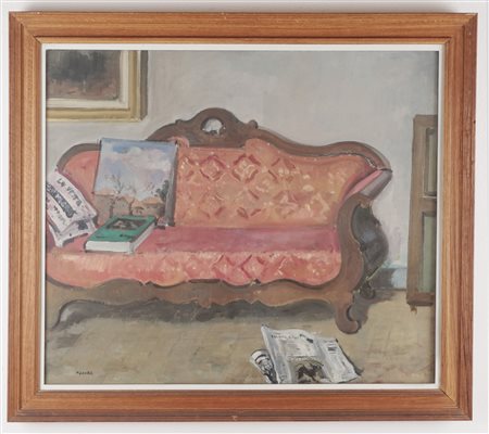 Gianfranco Manara (Casalmaggiore 1924 - Milano 1993)  - Il Divano
