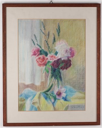 Alfredo Mantica (Senago  1903 - Broni 1996)  - Fiori