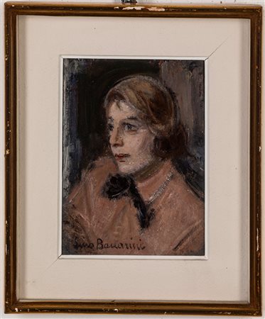 Lino  Baccarini (Gonzaga  1893 - Milano 1973)  - Testina