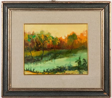 Daniele Scaglioni (Montagnana di Serramazzoni  1949)  - Paesaggio