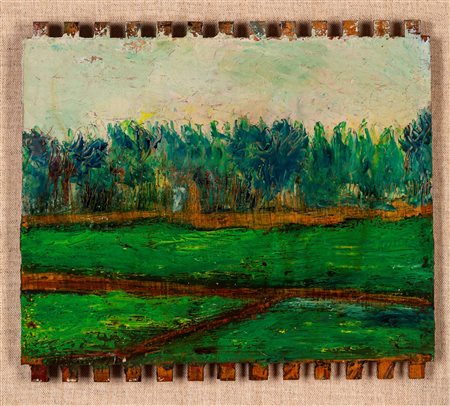 Giovanni D'Anzi (Milano 1906 - Santa Margherita Ligure 1974)  - Paesaggio