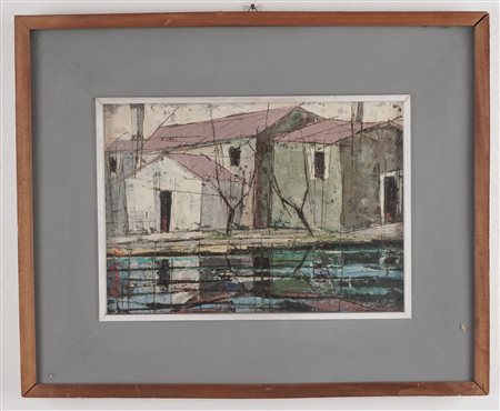 Antonio Bonetti (secolo XX)  - Case a Comacchio