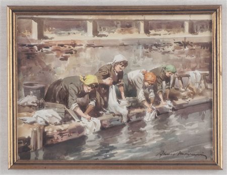Alvaro Mairani (1913 - 1997)  - Le Lavandaie