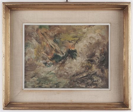 Thomas Foster - Vascello nel mare in burrasca