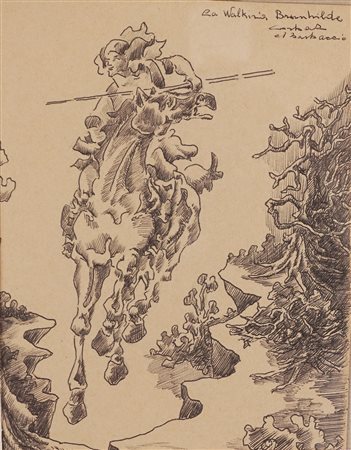Renzo Corbar (1923 - 1989)  - La valkiria