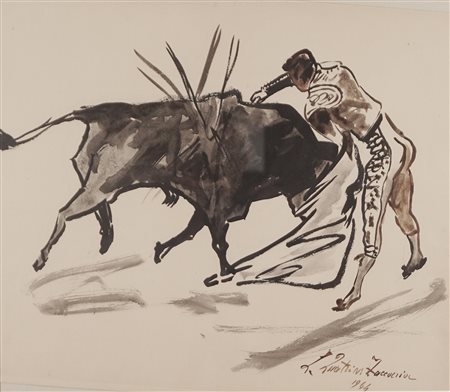 Laura Quattrini Zaccaria (1911 - ?)  - Corrida