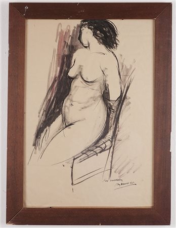 Augusto Murer (Piè Falcade 1922 - Padova 1985)  - La modella