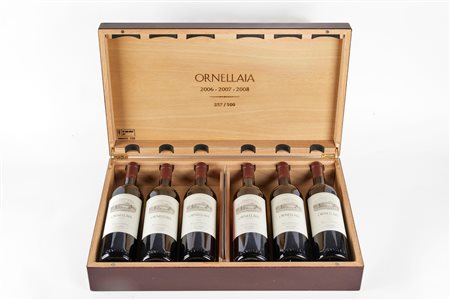 Ornellaia  
Cassetta Ornellaia 2006 2007 2008 2006 2007 2008
 6 BT 75 cl