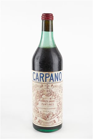 Carpano (Torino, 1786 - ) 
Carpano Vermouth Amaro Punt e Mes Anni 60/70
16.5% vol 1 BT 100 cl