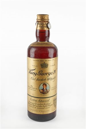 King George IV  
King George IV Anni 40/50
44% vol 1 BT 75 cl