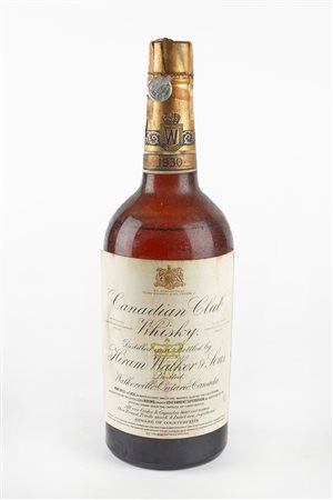 Canadian Club  
Canadian Club Whisky 1930 1930
43% vol 1 BT 75 cl