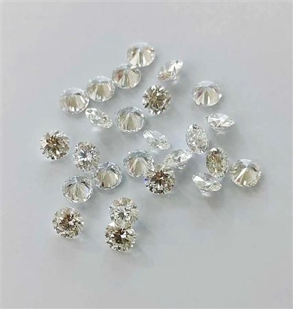100 DIAMANTI NATURALI D-E-F SI - 1.7-1.79mm - 1,00 CT