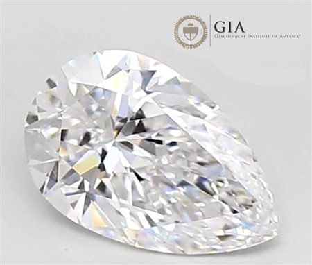 DIAMANTE NATURALE - PERA - 0.40 CT G VS1 - G.I.A.