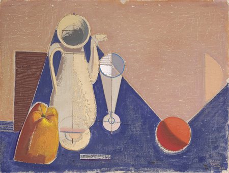 Mario Tozzi, Fossombrone (PU) 1895 - St. Jean du Gard 1979, Piani e forme -...