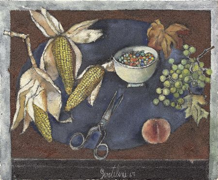 Franco Gentilini, Faenza (Ra) 1909 - Roma 1981, Natura morta (n. 1), 1967,...