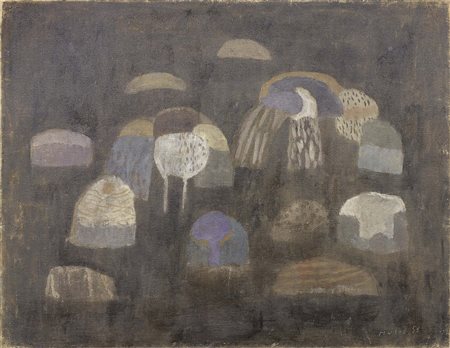 Antonio Zoran Music, Gorizia 1909 - Venezia 2005, Paysannes des îles, 1953,...