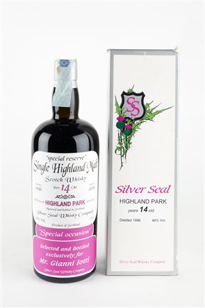 Silver Seal - Highland Park (1976 - ) , (Kirkwall, 1798 - ) 
Silver Seal Highland Park 14 Years Old Single Barrel 1996
46% vol 1 BT 70 cl