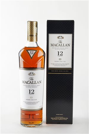 Macallan  
The Macallan 12 Years Old Sherry Oak 
40% vol 1 BT 70 cl
